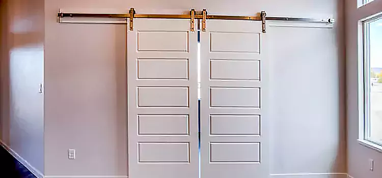 Glass Barn Door with Installation Hardware Kit Athens